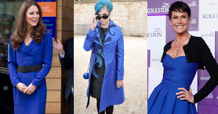 Kate Middleton, Katy Perry e Xuxa: fãs do Azul Klein