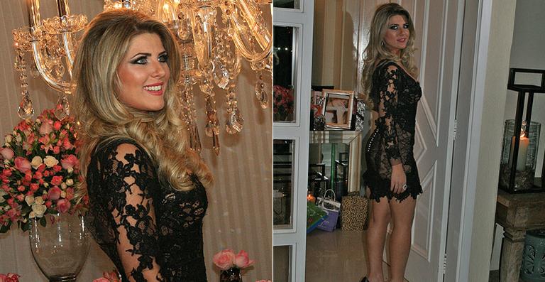 Íris Stefanelli comemora seu aniversário em Uberlândia
