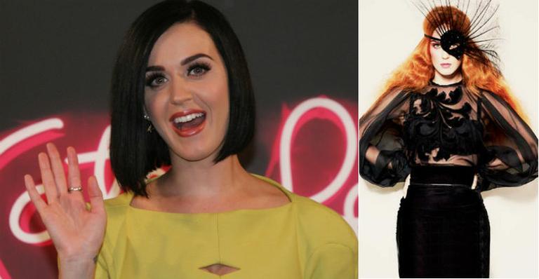 Katy Perry fica ruiva em ensaio fotográfico