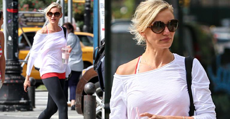 Prestes a completar 40 anos, Cameron Diaz exibe boa forma