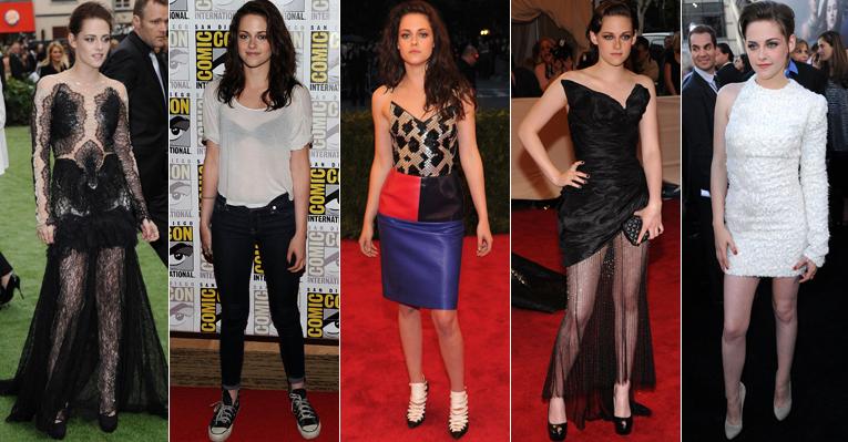 Os looks pra lá de originais de Kristen Stewart