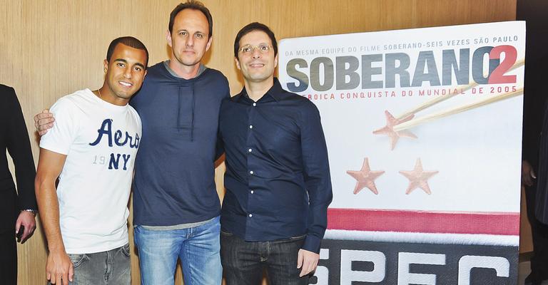 Craques Lucas e Rogério Ceni vão a estreia em SP