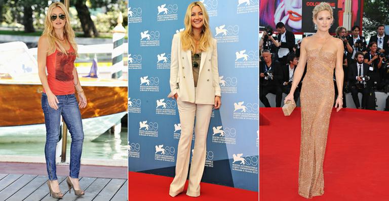 Do casual ao chique: os looks de Kate Hudson no Festival de Veneza