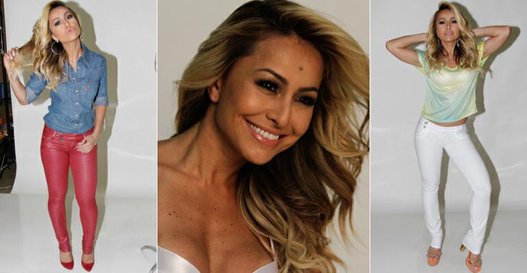 Sabrina Sato exalta curvas perfeitas em jeans justíssimo