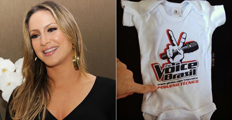 Claudia Leitte ganha body do ‘The Voice Brasil’ para Rafael