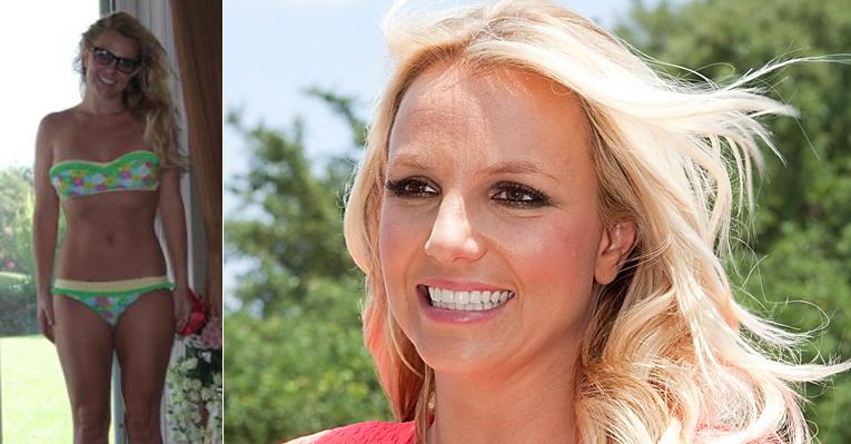 Britney Spears revela sua boa forma em foto de biquíni