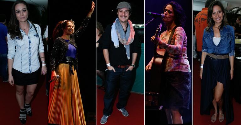 Cantores de MPB embalam plateia vip em festival de música em São Paulo