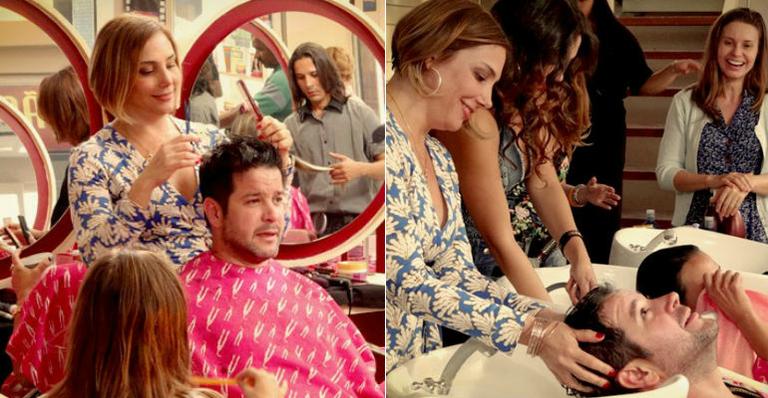 ‘Avenida Brasil’: Monalisa arruma Tufão para encontro com Nina