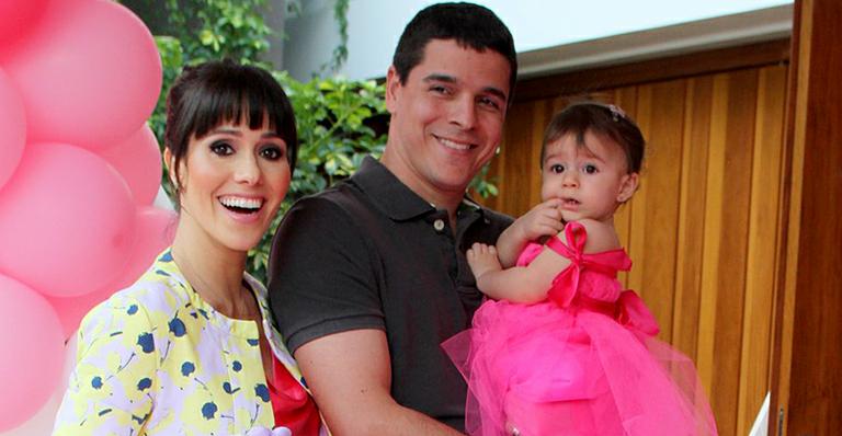 Fernanda Pontes e Diogo Boni celebram o primeiro aninho de Maria Luiza