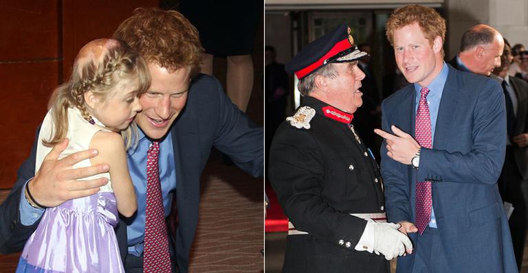 Príncipe Harry aparece bem vestido no primeiro evento público desde escândalo