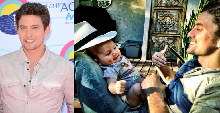 Ator de Crepúsculo, Jackson Rathbone mostra foto de seu 1º filho