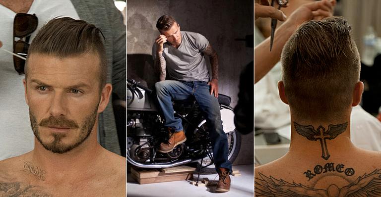 Bastidores de ensaio fotográfico com David Beckham