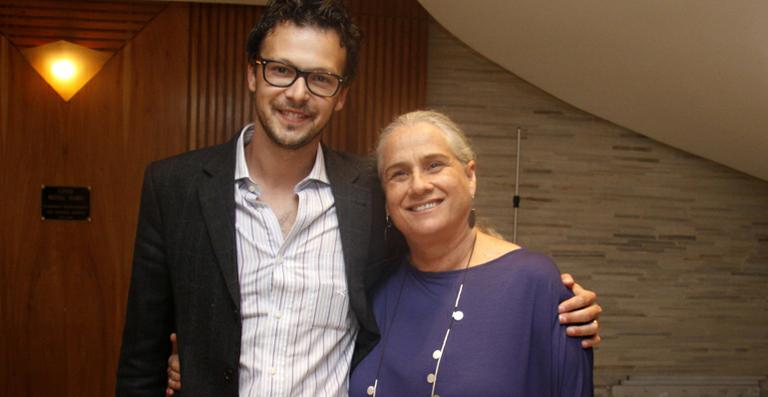 Guilherme Berenguer e Vera Holtz em estreia de peça no Rio