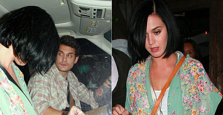 Katy Perry dá cópia da chave de sua casa a John Mayer