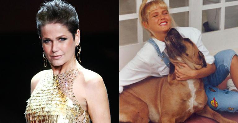 Xuxa lembra de seu cachorro de estimação, Urso, e mostra foto