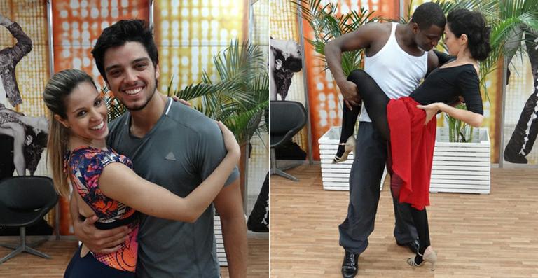 Rodrigo Simas e Claudia Ohana: dedicação para a final do ‘Dança dos Famosos’