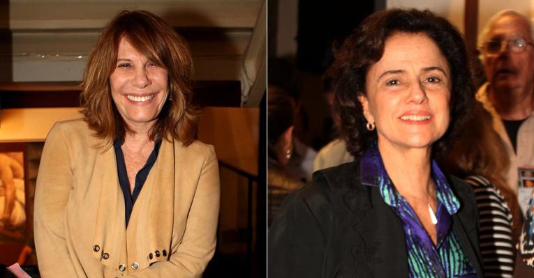 Renata Sorrah e Marieta Severo prestigiam a estreia da peça ‘Pinteresco’ no Rio