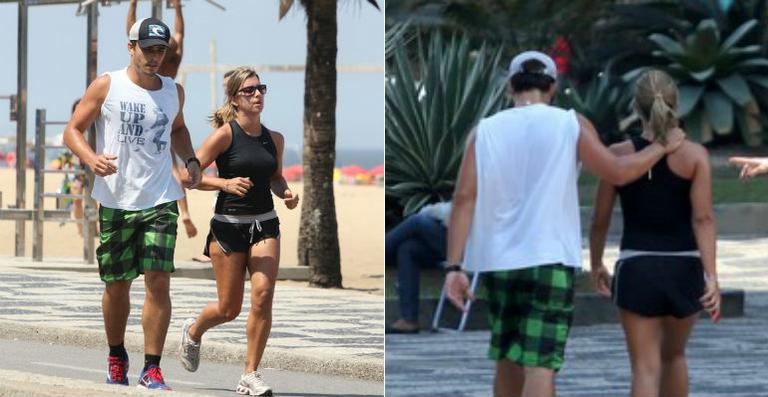 Casamento reatado? Thiago Rodrigues e Cristiane Dias caminham juntos no Rio