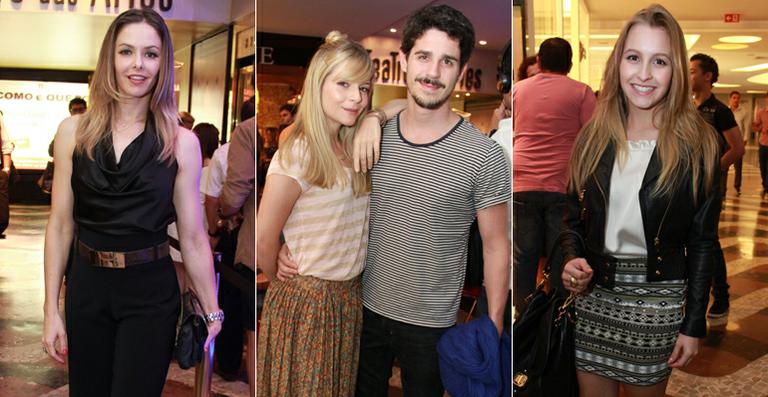 Vips em sessão especial de peça teatral no Rio de Janeiro