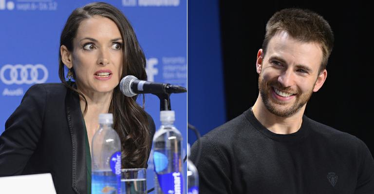 Chris Evans e Winona Ryder promovem ‘The Iceman’ no Festival de Toronto