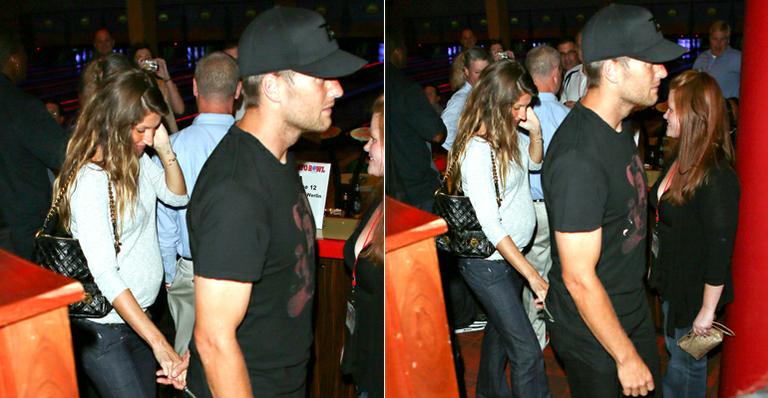 De mãos dadas, Gisele e Tom Brady vão a evento beneficente em Boston