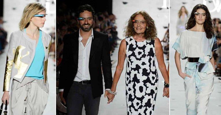 Conheça os óculos que roubaram a cena no desfile de Diane Von Furstenberg