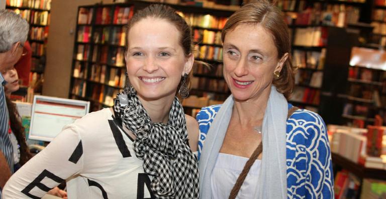 Fernanda Rodrigues e Betty Gofman prestigiam lançamento de livro no Rio