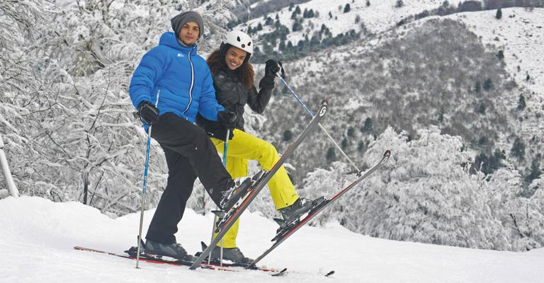 Lucy Ramos e Thiago Luciano em viagem
