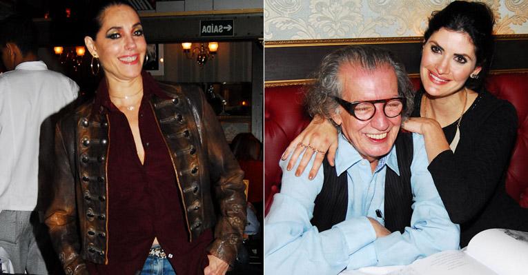 Christiane Torloni e Isabella Fiorentino curtem evento em São Paulo