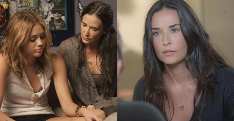 Demi Moore usa joia de brasileiro em filme com Miley Cyrus