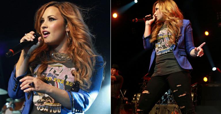 Os pedidos de Demi Lovato para o camarim de seus shows no Brasil