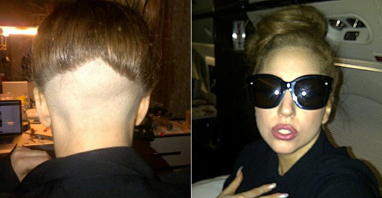 Lady Gaga raspa metade da cabeça em homenagem a mãe de amigo