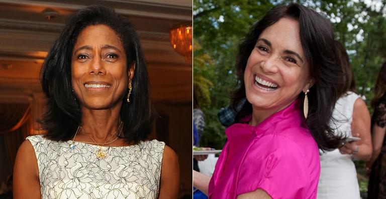 Regina Duarte e Gloria Maria: viciadas em fotos