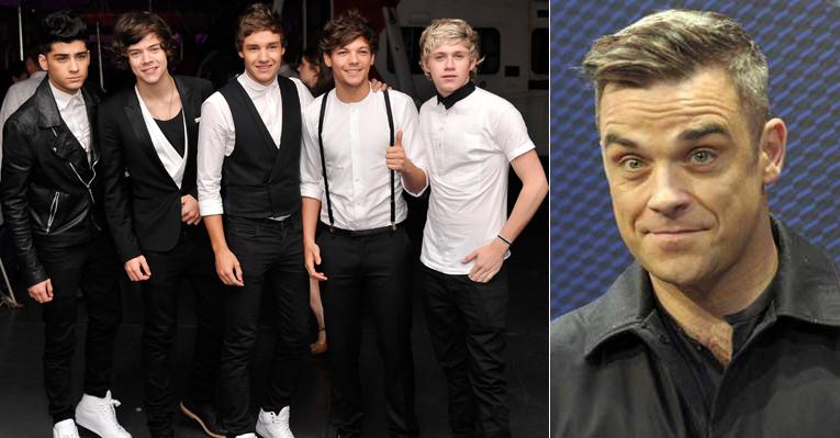 Nostálgico, Robbie Williams inveja a juventude dos garotos do One Direction