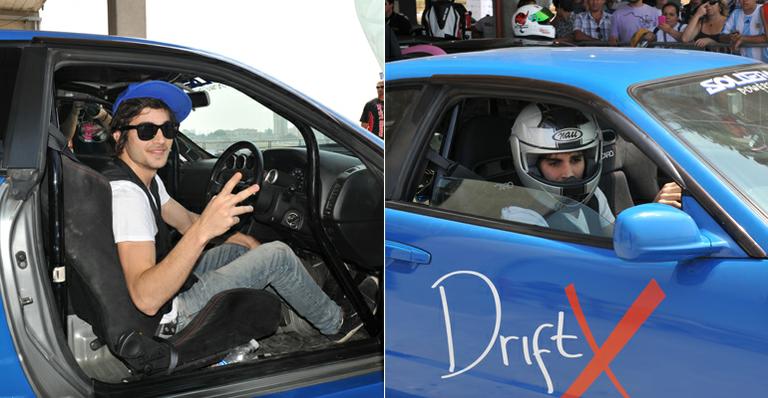 Fiuk mostra habilidade como piloto de drift em Interlagos