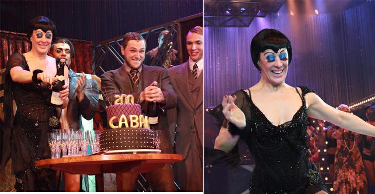 Claudia Raia comemora 200 apresentações do musical ‘Cabaret’