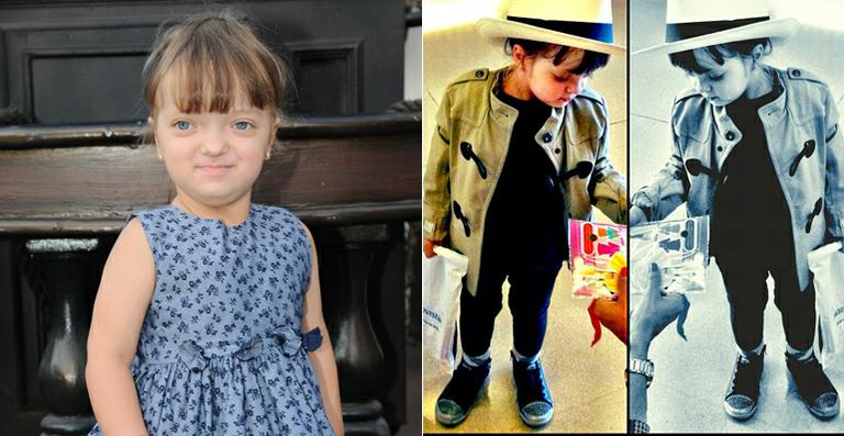 O estilo da pequena Rafaella Justus