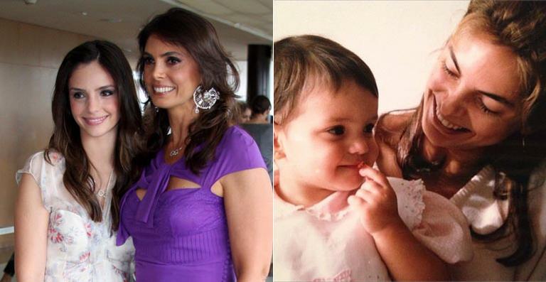 Mulher de Kaká, Caroline Celico mostra fotos da infância