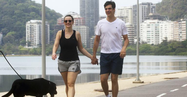 Mateus Solano e Paula Braun: casal apaixonado