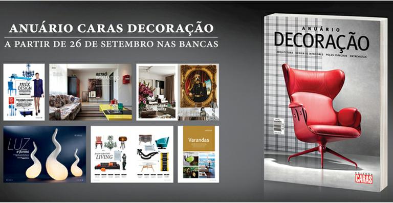 Anuário CARAS Decoração chega este mês nas bancas