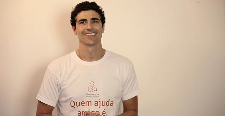 Reynaldo Gianecchini estrela campanha contra o linfoma