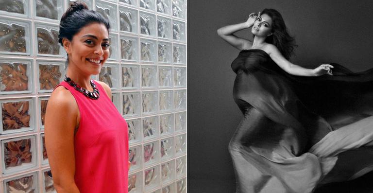 Juliana Paes quer engravidar novamente e mostra foto da 1ª gravidez