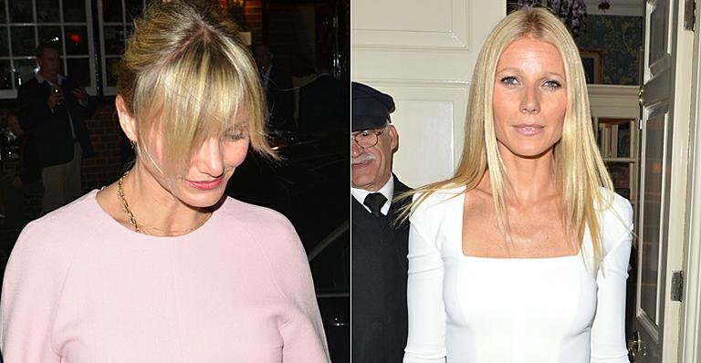 Cameron Diaz e Gwyneth Paltrow  marcam presença em jantar pró-Obama