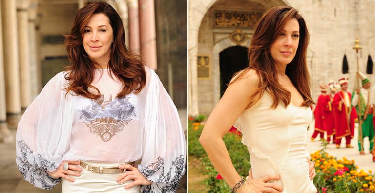 As duas caras da vilã de Claudia Raia em ‘Salve Jorge’