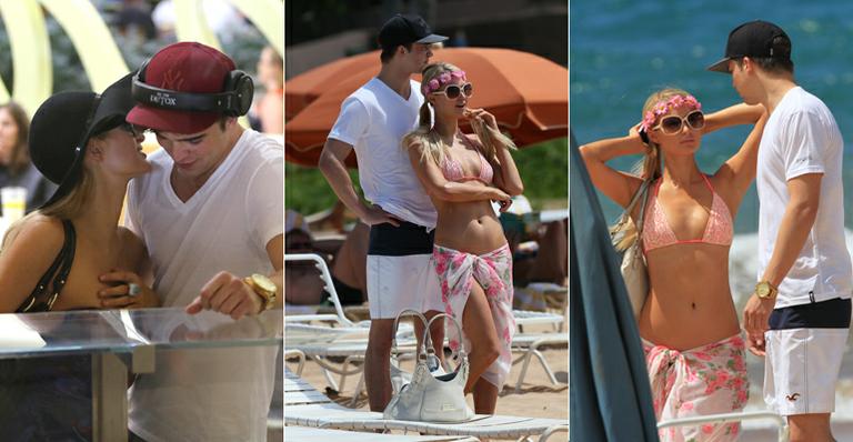 Paris Hilton curte novo affaire no Havaí