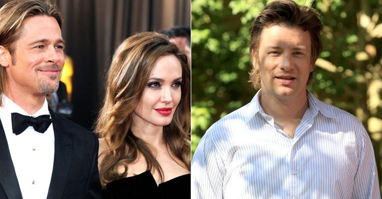 Jamie Oliver cozinhará a ceia natalina da família de Brad Pitt e Angelina Jolie