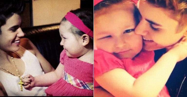 Justin Bieber presta homenagem à morte da pequena fã Avalanna Routh