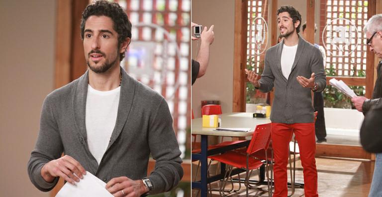 Marcos Mion grava participação na novela ‘Rebelde’