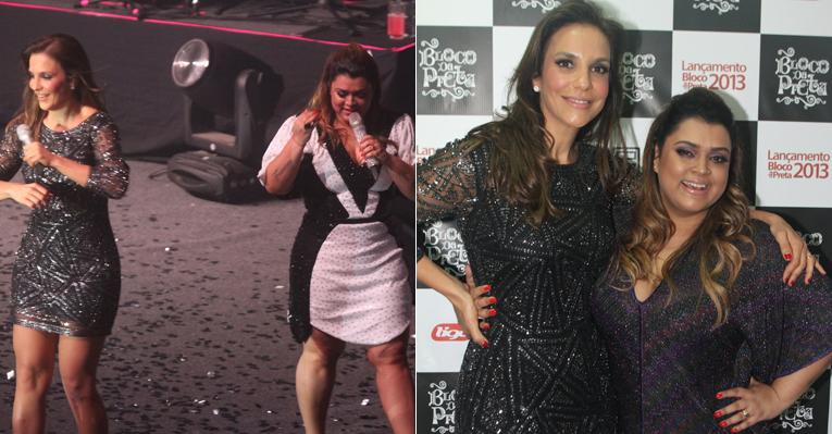 Preta Gil e Ivete Sangalo fazem a festa dos cariocas