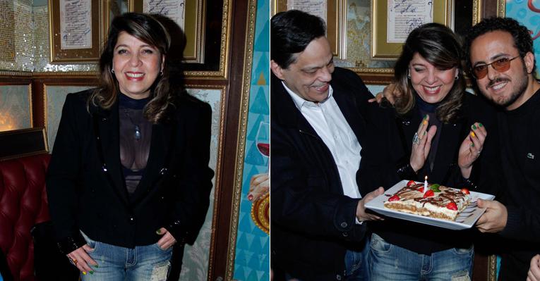 Com transparência e unhas coloridas, Roberta Miranda comemora aniversário